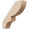 Ekena Millwork 3-inch W x 12-inch D x 12-inch H Ridgewood Rough Cedar Woodgrain TimberThane Knee Brace, Primed BRCUR03X12X12RIDRCPR - alternate 1
